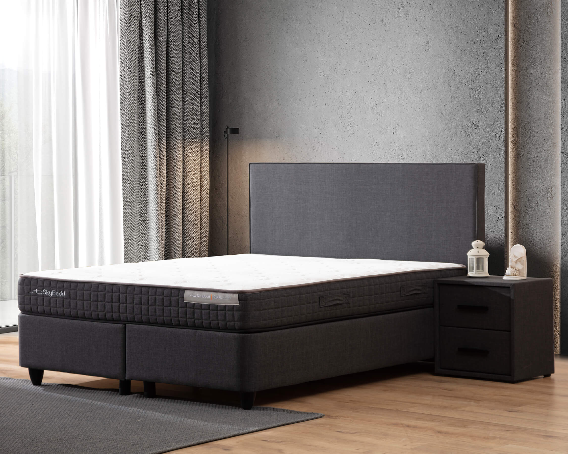 Boxspring met opbergruimte Miami