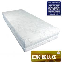Micro pocketveer matras latex King de Luxe