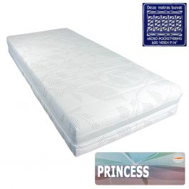 Micro pocketveer matras traagschuim Princess