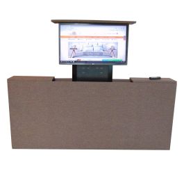 Voetenbord met TV lift XXL