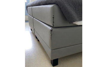 Kunstleer van je boxspring kapot of aan het afbladderen? Zo geef je jouw bed een tweede leven!